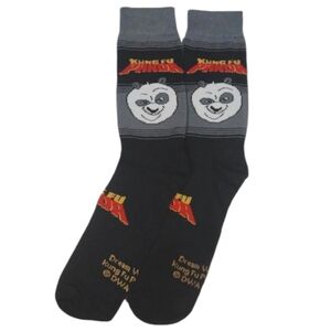 3/$25 Dreamworks Kung Fu Panda Character Crew Socks